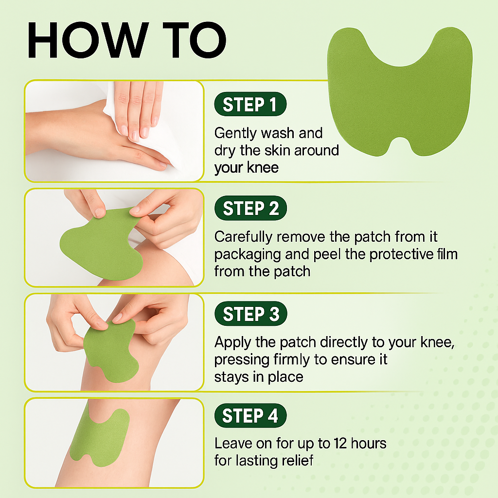 Natural Herbal Pain Relief Patches (50 pcs)